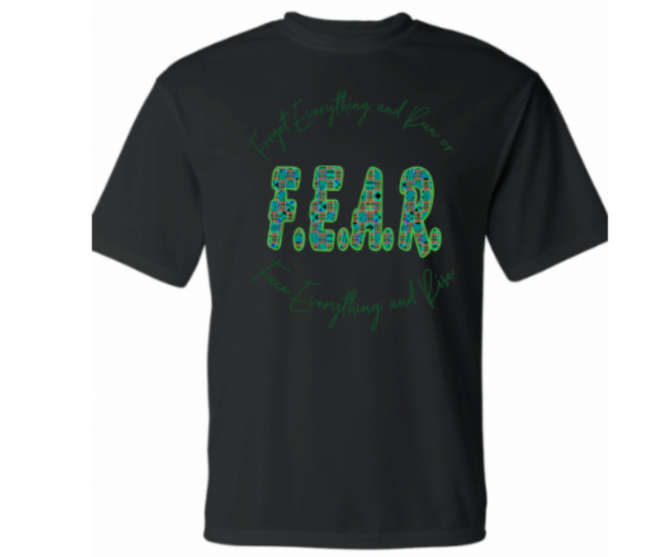 Unisex short sleeve shirt(No Fear)
