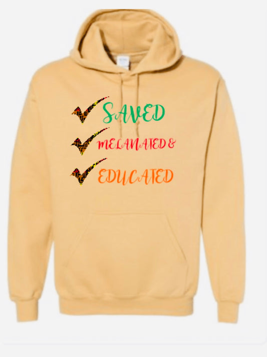 Gildan hooded sweatshirt (Melanated)