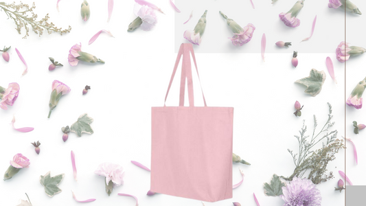 Pink tote