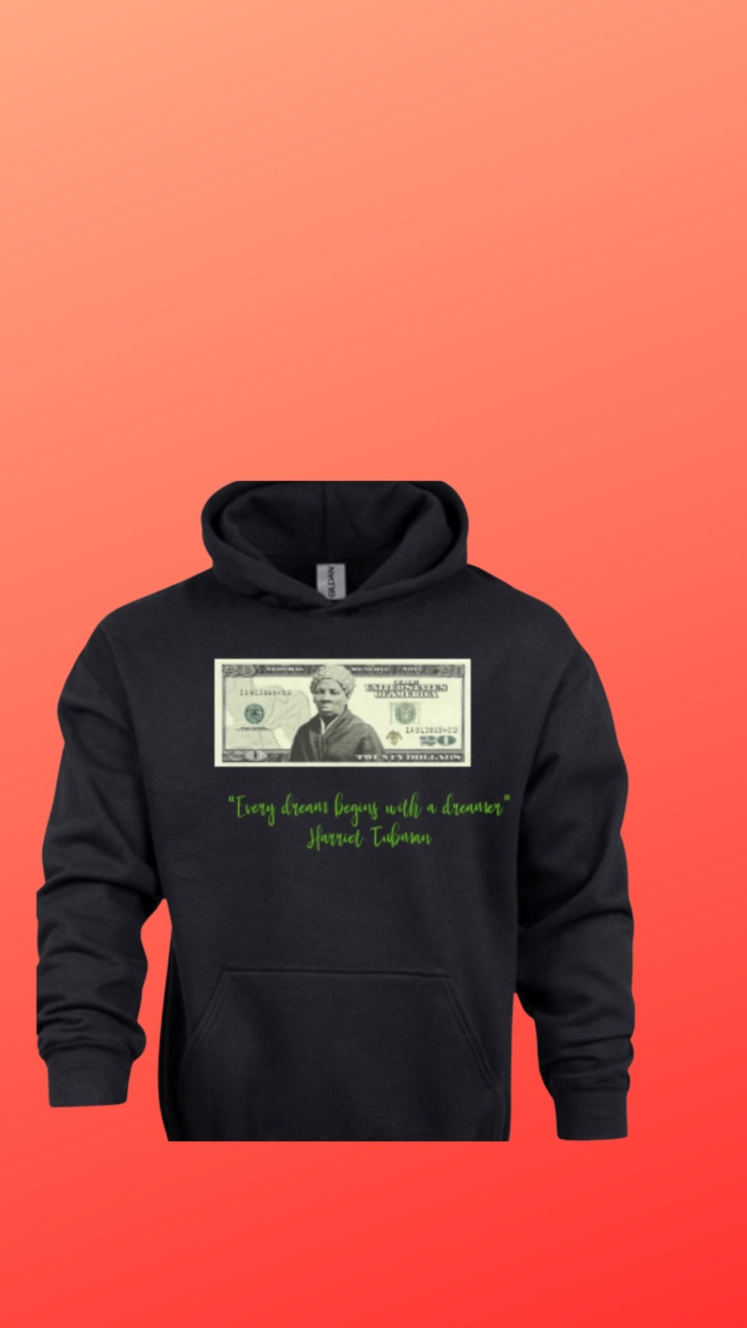 Black Hoodie(Ode to HarrietTubman)