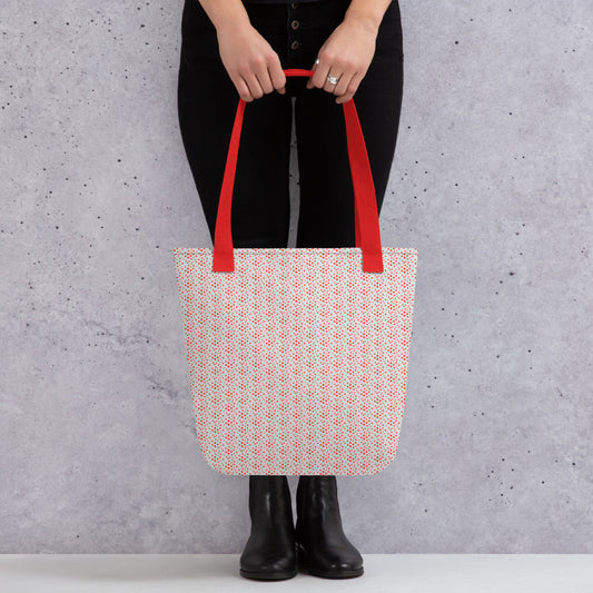 Tote bag(red graphics)